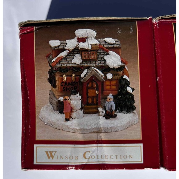 Winsor Collection Mini Christmas Village – Set of 5 w/ Boxes - Picture 11 of 11